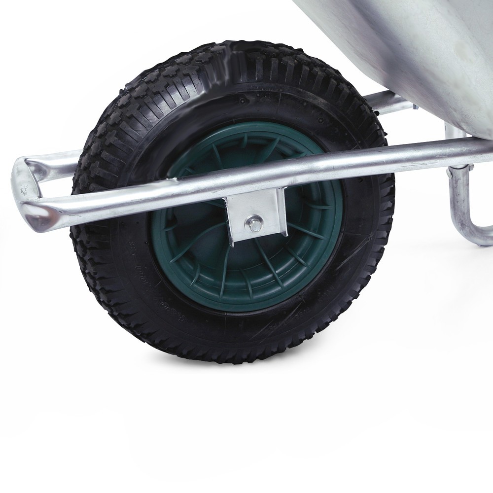 N° de l'image du produit 2 : Brouette, capacité de charge de 150 kg, 85 l, galvanisée