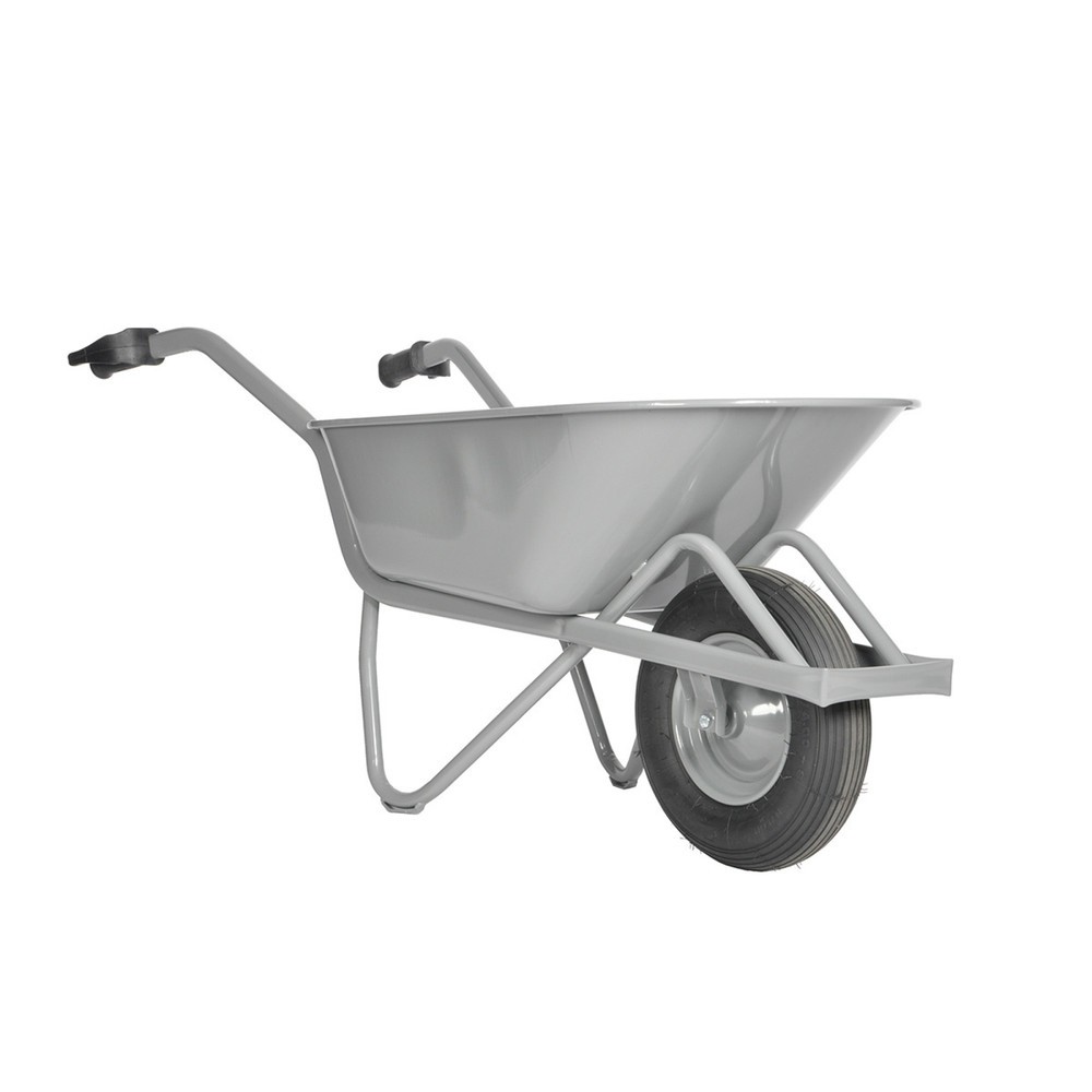 Illustration du produit: Brouette de chantier professionnelle Matador (ergonomique), pneus gonflables 4 couches
