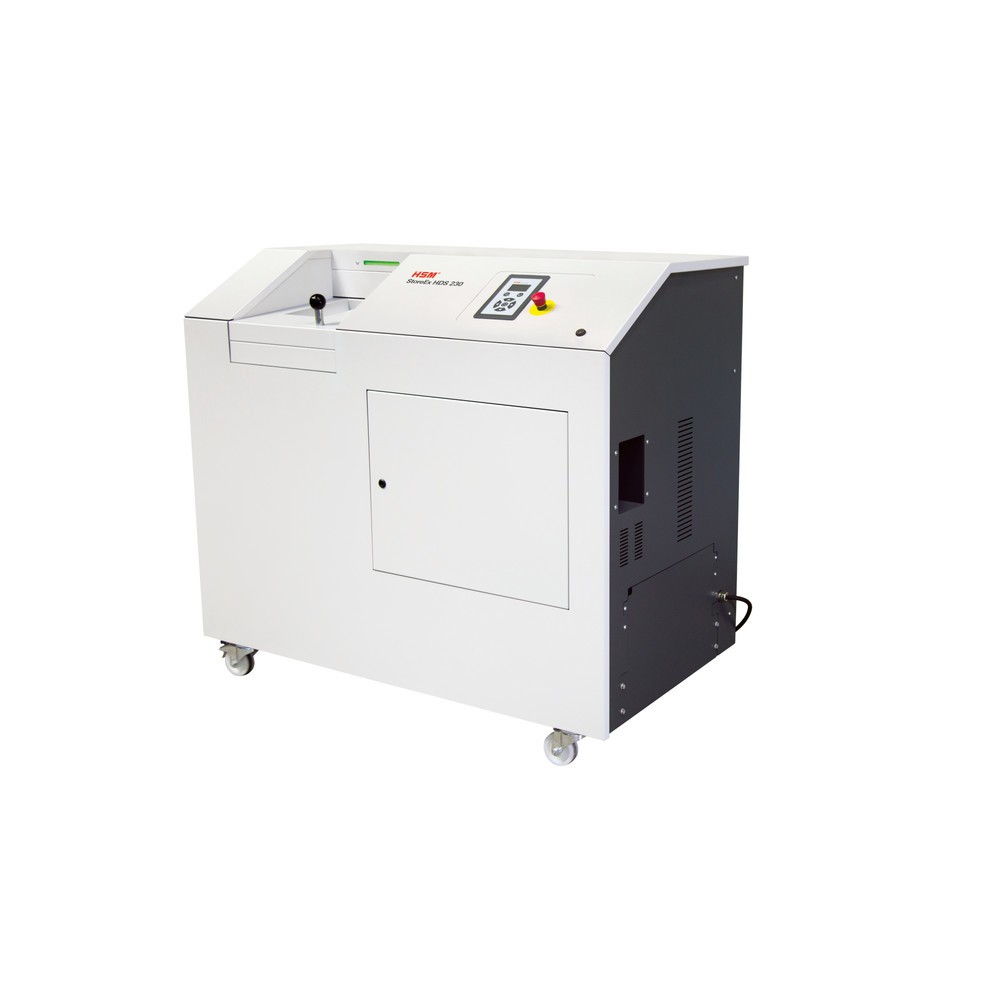 N° de l'image du produit 2 : Destructeur de supports de données numériques HSM® StoreEx HDS 230, un seul niveau, coupe en particules 20 x 40-50 mm