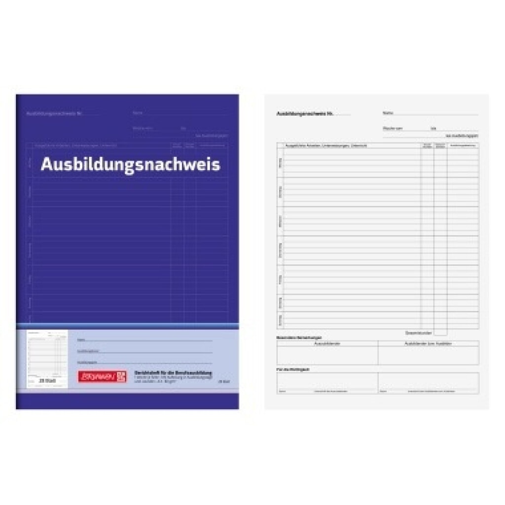 BRUNNEN Ausbildungsnachweis 104257001 DIN A4 Produktabbildung: BRUNNEN Ausbildungsnachweis 104257001 DIN A4