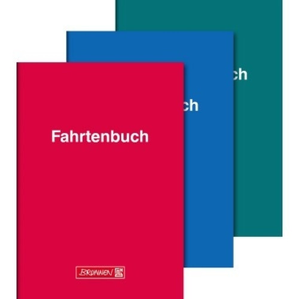 Produktabbildung: BRUNNEN Fahrtenbuch 1010150 DIN A5 16Blatt sortiert