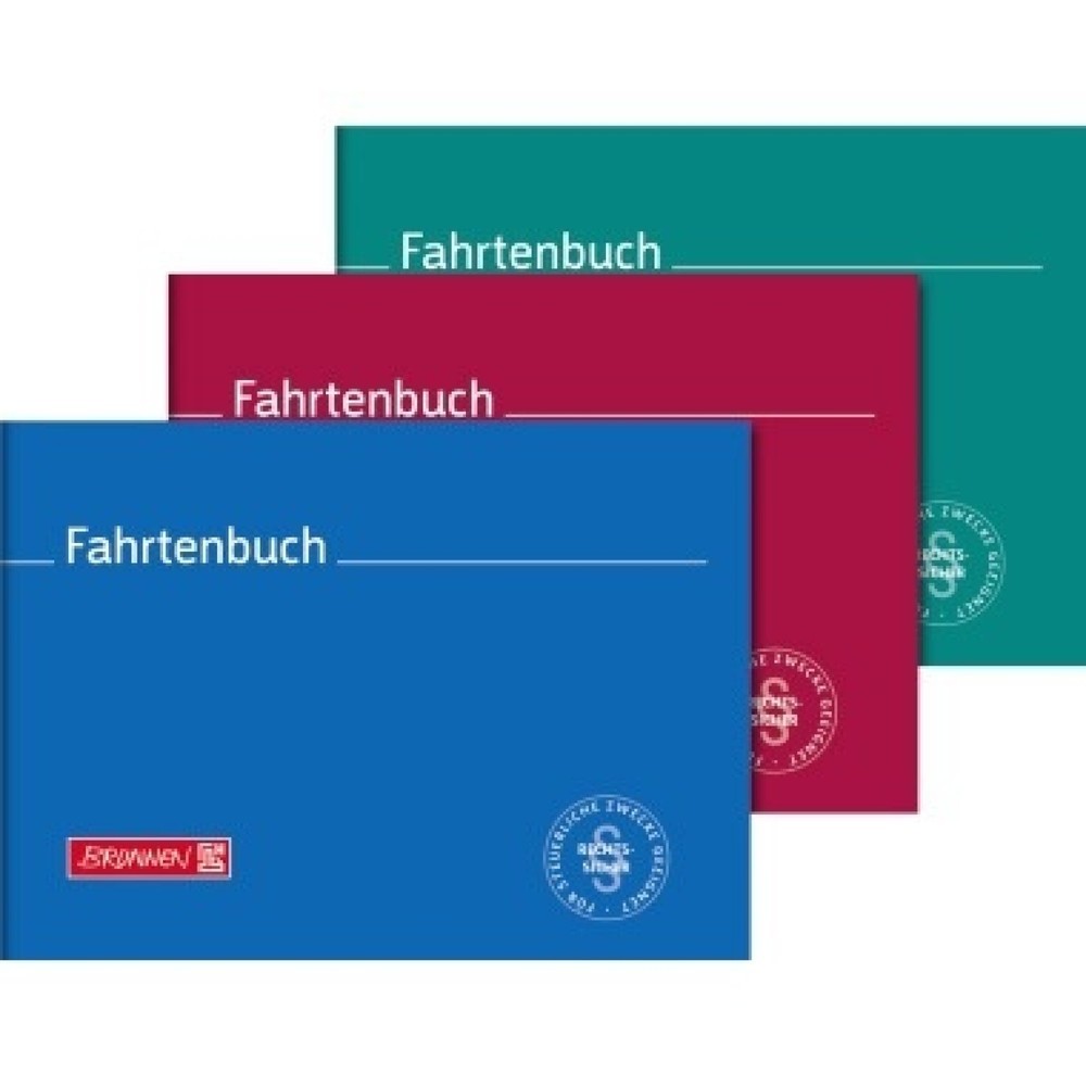 Produktabbildung: BRUNNEN Fahrtenbuch 10-10141 DIN A6 40Blatt