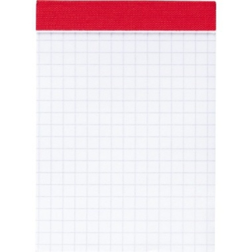 Produktabbildung: BRUNNEN Notizblock 1055132 DIN A7 kariert perforiert weiß 50Bl