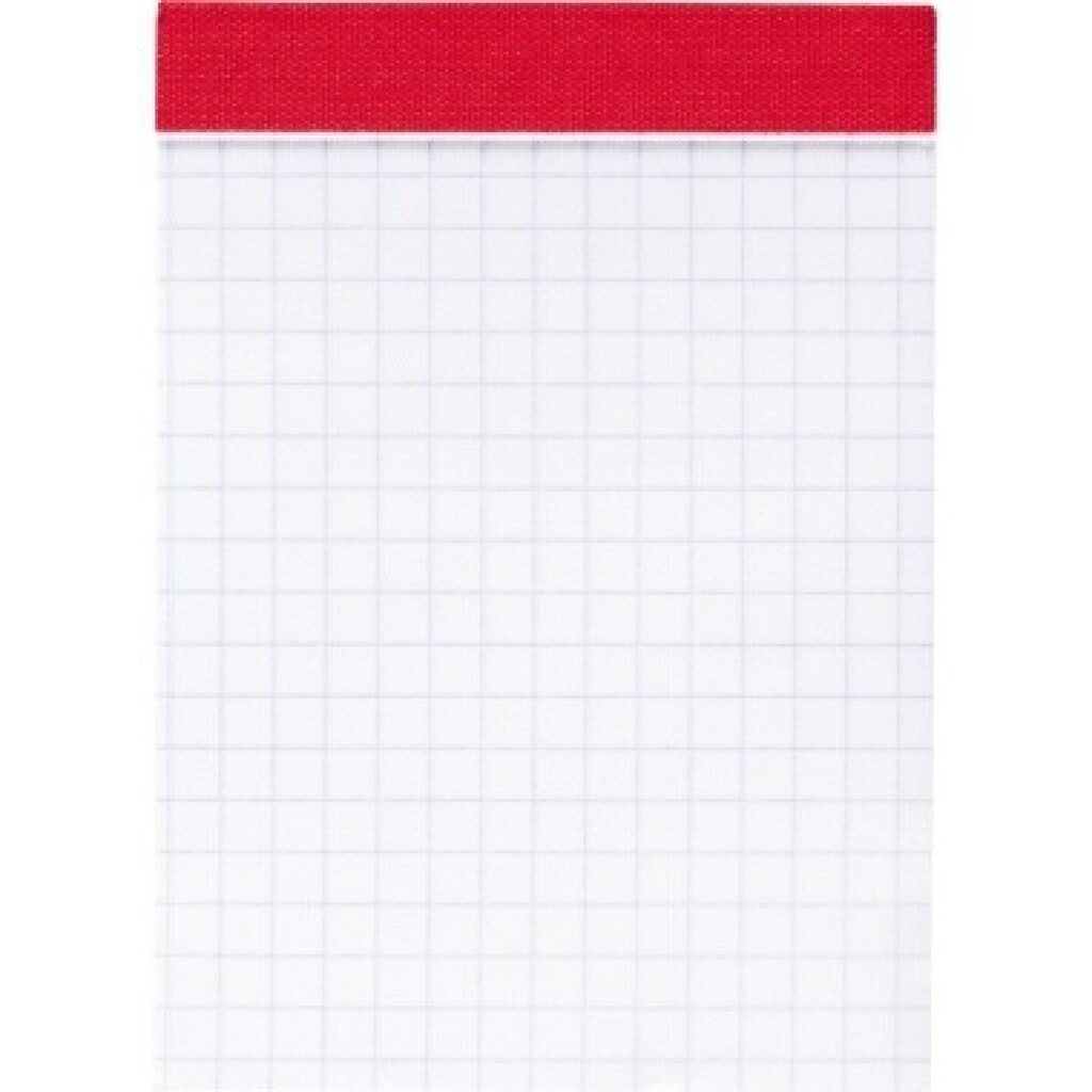 Produktabbildung: BRUNNEN Notizblock 1055132 DIN A7 kariert perforiert weiß 50Bl