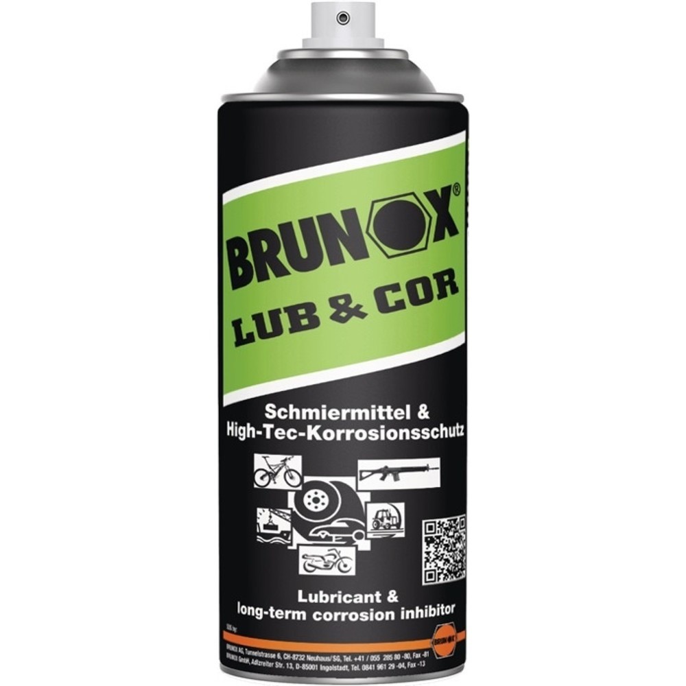 Produktabbildung: BRUNOX Haftschmiermittel u.Korrosionsschutz LUB&COR® 400 ml Spraydose
