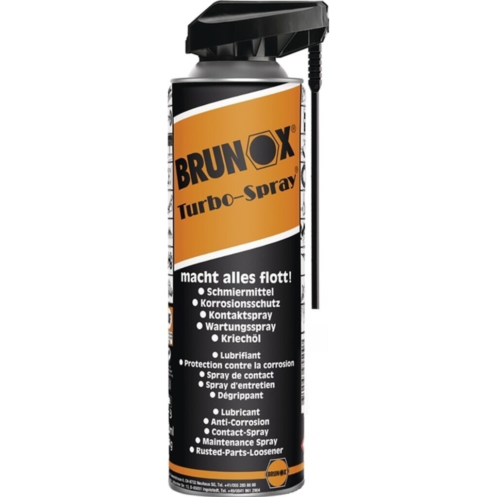 BRUNOX Multifunktionsspray Turbo-Spray®, 500 ml, Spraydose Power-Click Produktabbildung: BRUNOX Multifunktionsspray Turbo-Spray®, 500 ml, Spraydose Power-Click