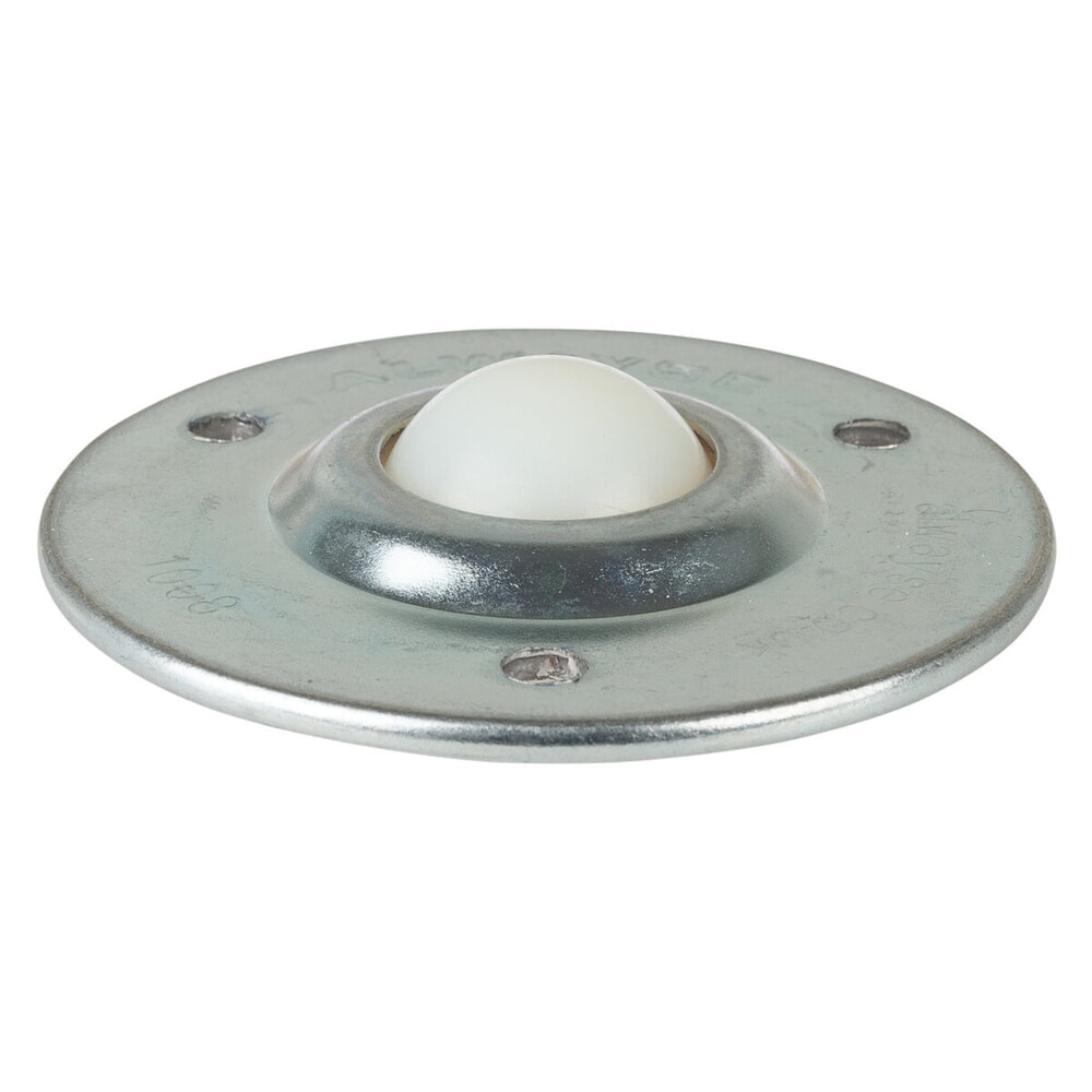 Produktabbildung Nr. 1: BS ROLLEN Kugelrolle mit Befestigungsbohrung, Kunststoff, Ø 25 mm, TK 55 kg