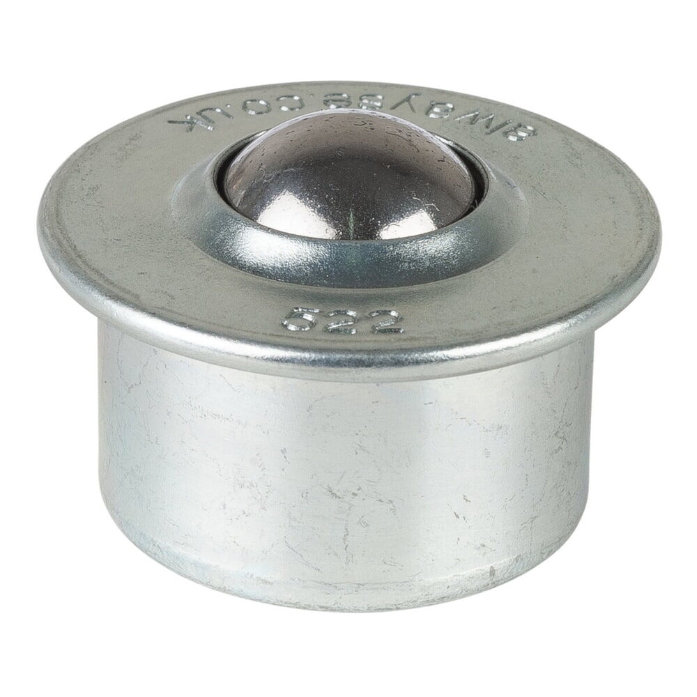 Produktabbildung Nr. 1: BS ROLLEN Kugelrolle, Stahl, Ø 22 mm, TK 130 kg