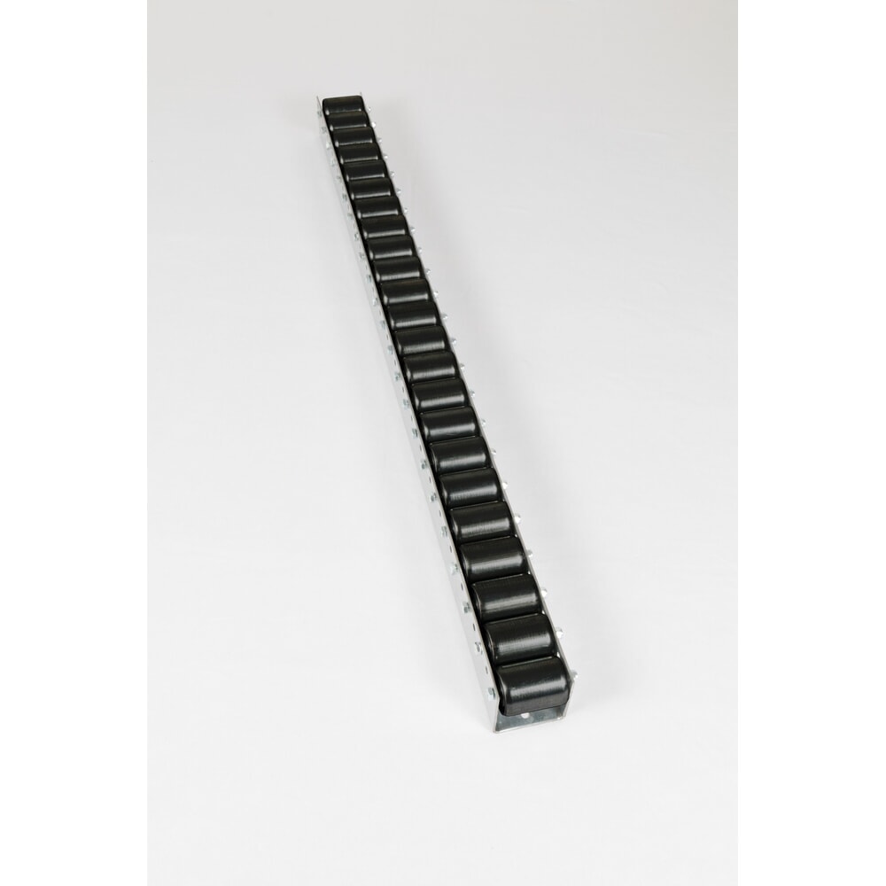 Produktabbildung Nr. 2: BS ROLLEN Paletten-Rollenschiene, Kunststoffrolle ohne Spurkranz, Tragkraft 65 kg, Teilung 156 mm