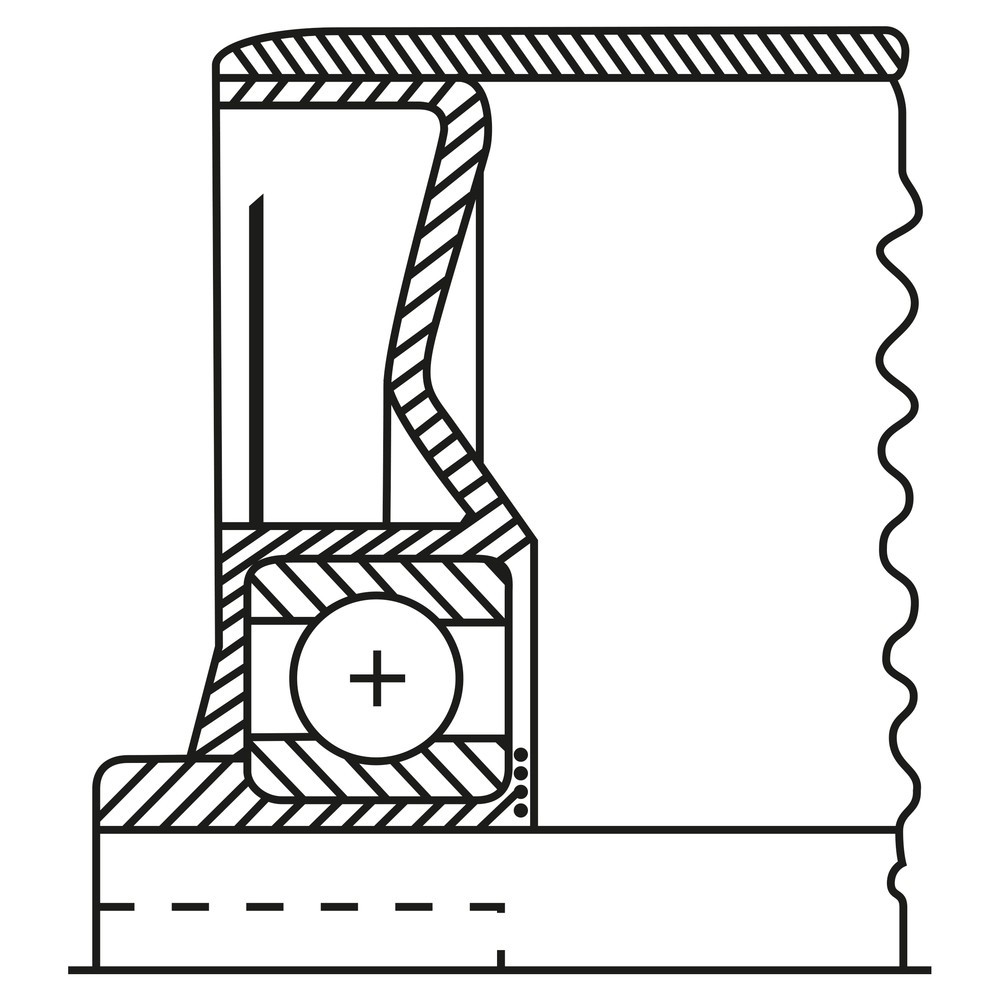 Produktabbildung Nr. 3: BS ROLLEN Tragrolle für Rollenbahnen, Stahl, Federachse, Ø 50 mm, Länge 200 mm, TK 150 kg