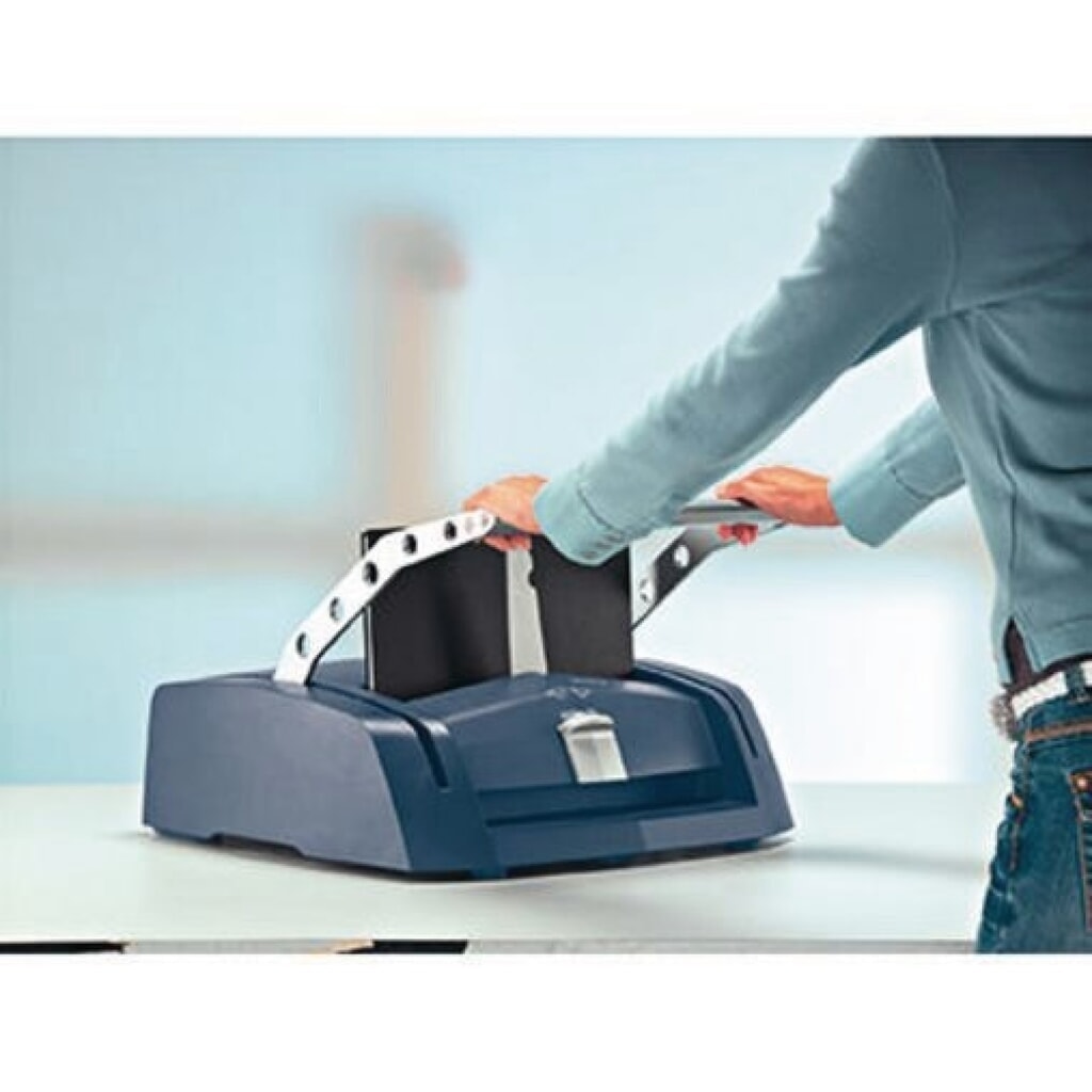 Leitz Buchbindegerät impressBIND 280 73880000 DIN A4 blau/silber Produktabbildung Nr. 4: Leitz Buchbindegerät impressBIND 280 73880000 DIN A4 blau/silber