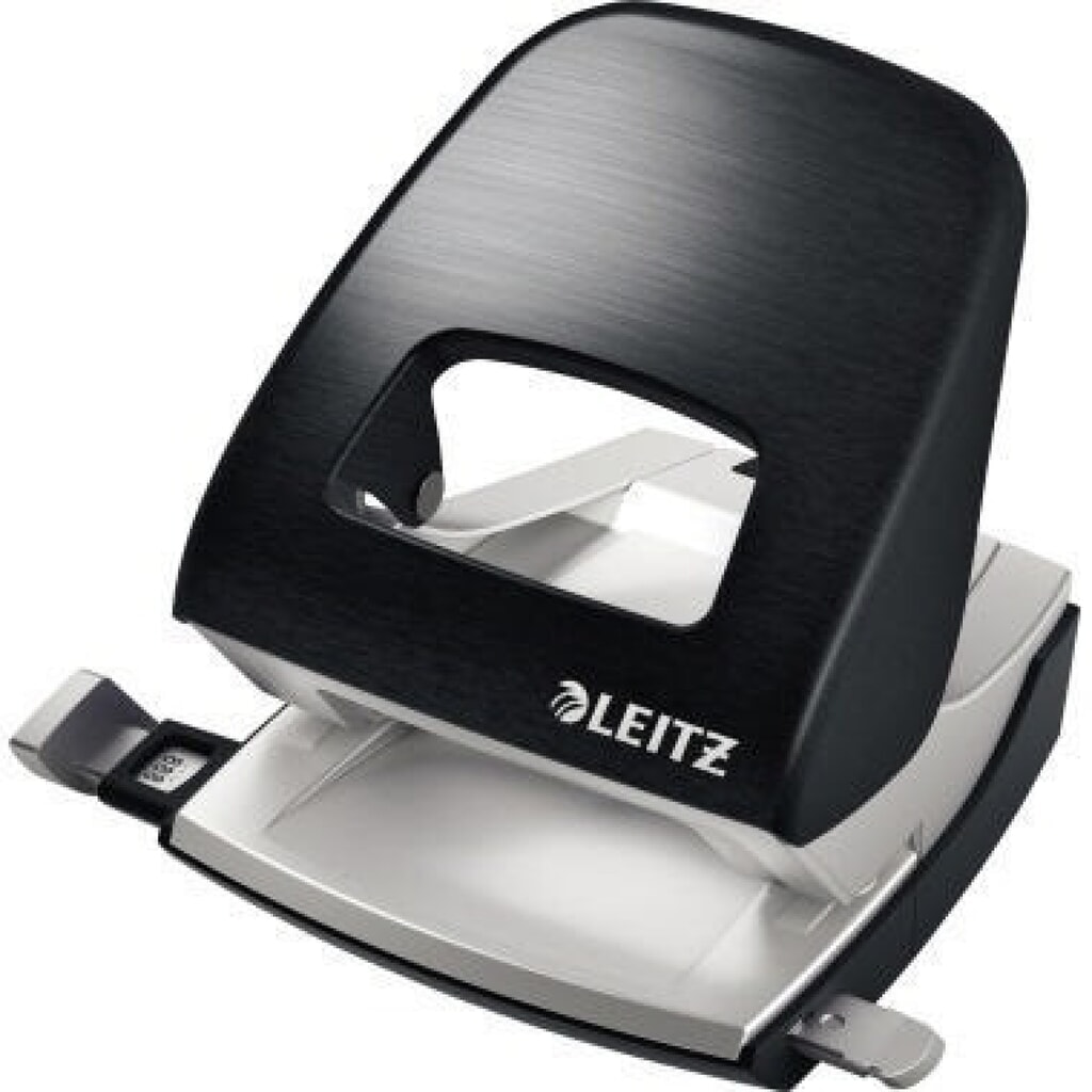 Leitz Locher NeXXt Style 50066094 max. 30Blatt Metall satin schwarz Produktabbildung: Leitz Locher NeXXt Style 50066094 max. 30Blatt Metall satin schwarz