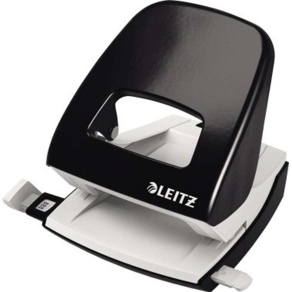 Leitz Locher NeXXt 50080095 max. 30Bl. Metall schwarz Produktabbildung: Leitz Locher NeXXt 50080095 max. 30Bl. Metall schwarz