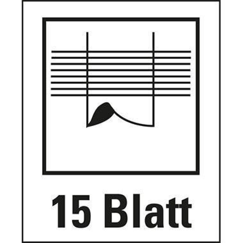 Produktabbildung Nr. 3: Soennecken Locher 3275 bis 15Blatt Metall lichtgrau