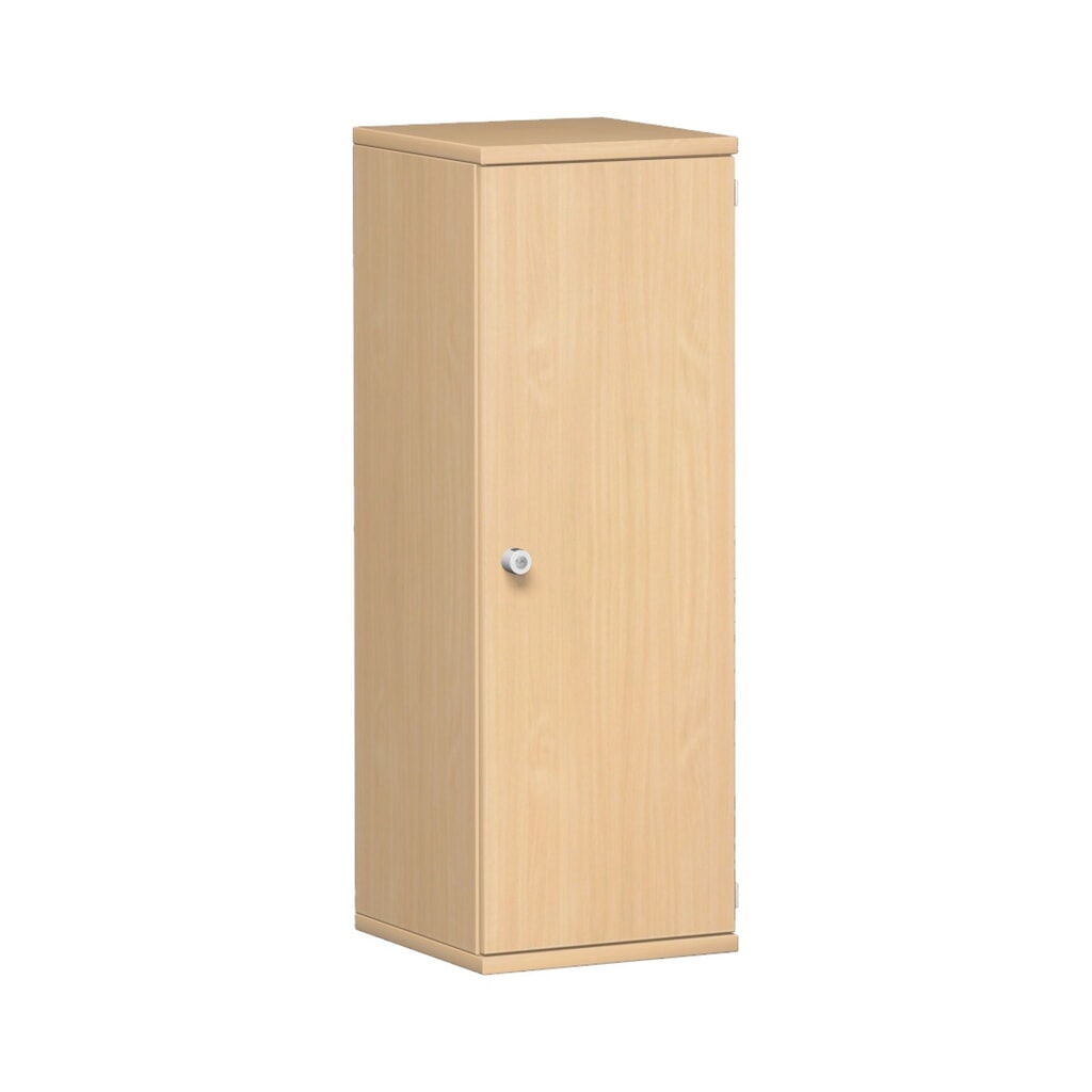 Geramöbel Büroschrank Profi, 3 OH, Breite 400 mm, Tür rechts, Buche Produktabbildung: Geramöbel Büroschrank Profi, 3 OH, Breite 400 mm, Tür rechts, Buche