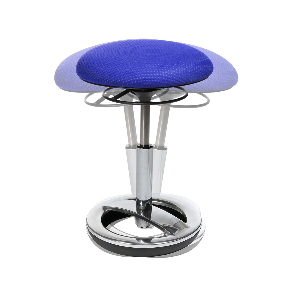 Productafbeelding nr. 2: Topstar® ergonomische kruk Sitness®, zithoogte 44-57 cm, blauw