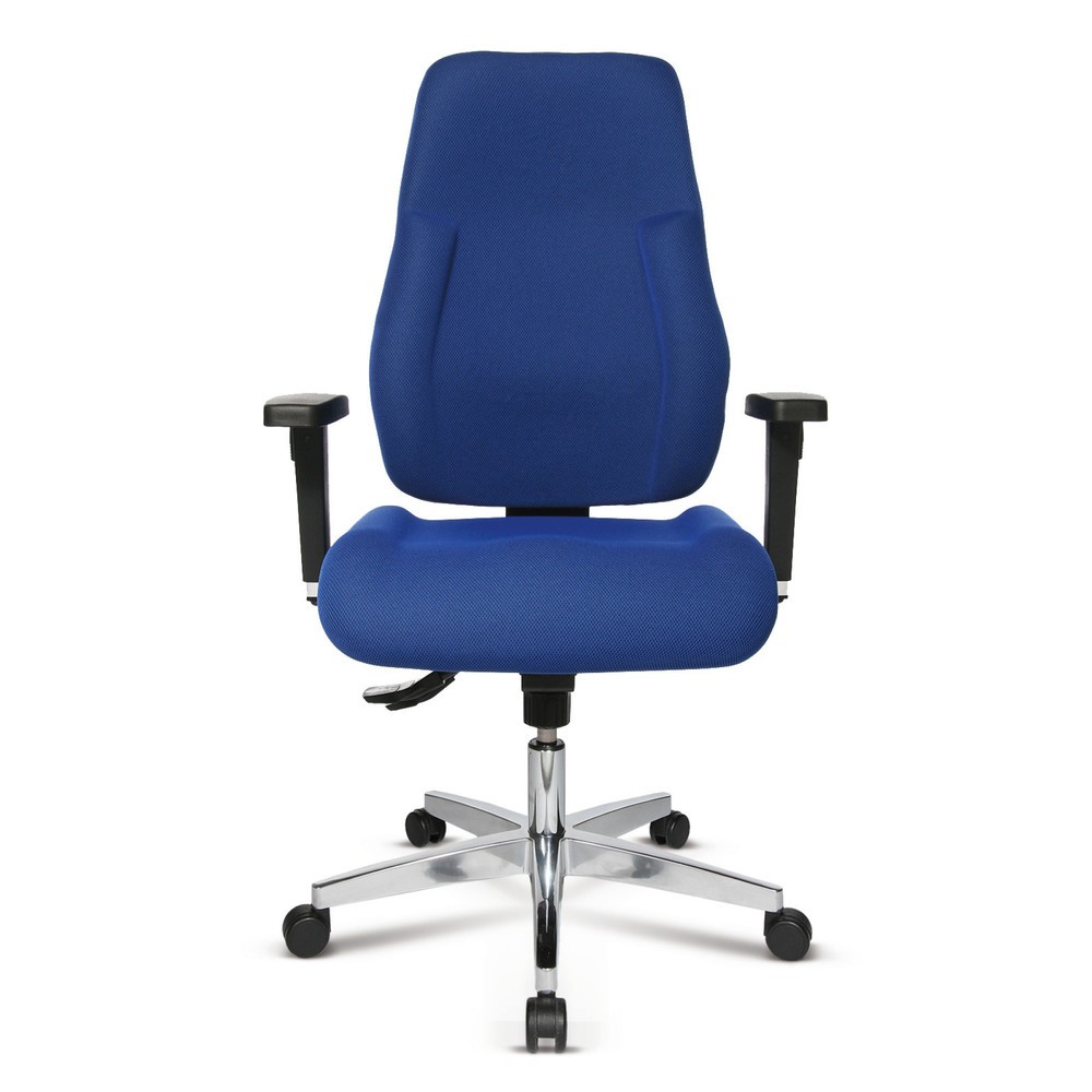 Product afbeelding: Draaibare bureaustoel P91, vormschuimleuning, zwart