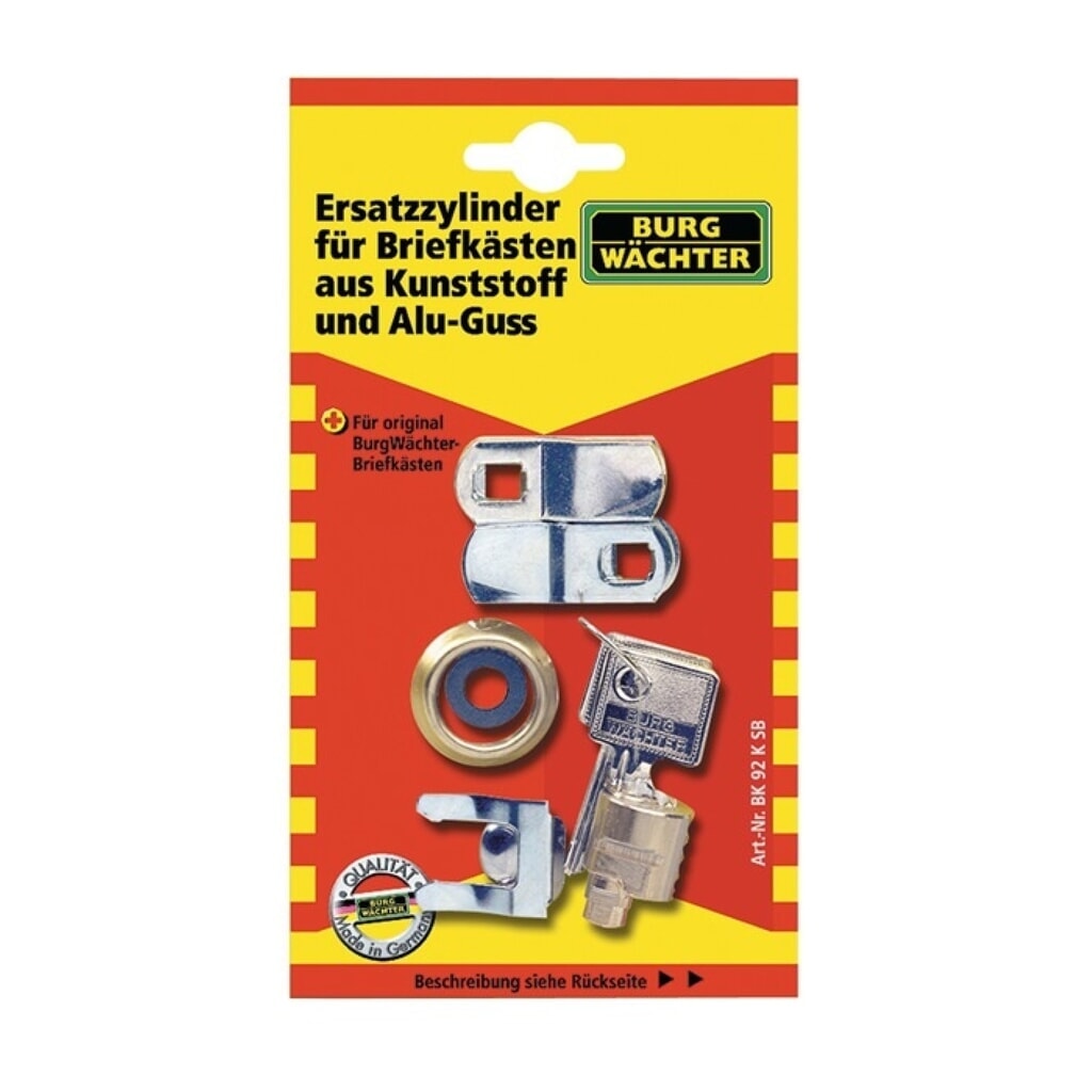 BURG-WÄCHTER Ersatzzylinder BK 92 K SB, Kunststoff- und Glasbriefkästen Produktabbildung: BURG-WÄCHTER Ersatzzylinder BK 92 K SB, Kunststoff- und Glasbriefkästen