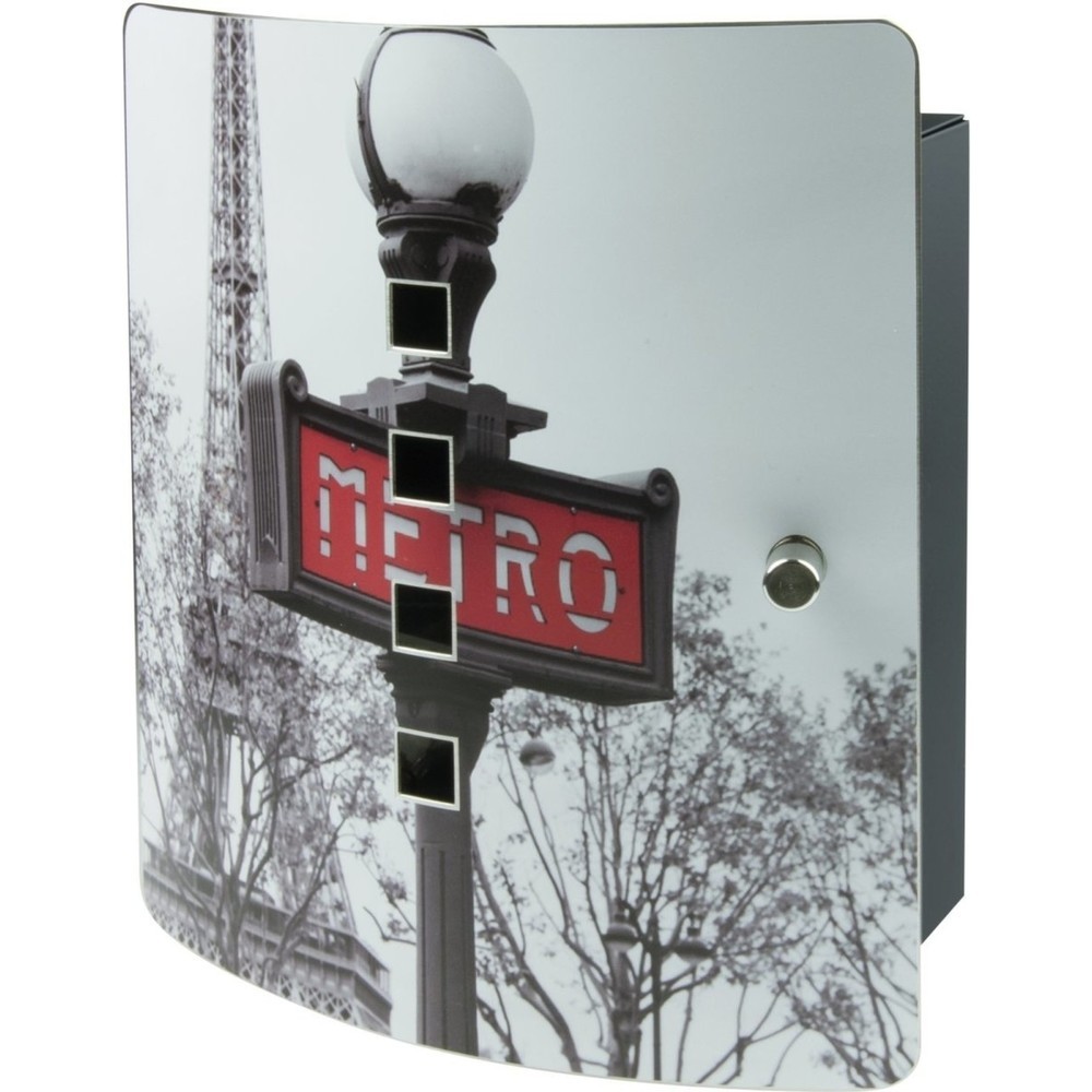 Produktabbildung: BURG-WÄCHTER Motiv Schlüsselbox 6204/10 Ni Paris Metro