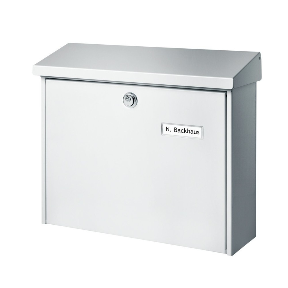 Produktabbildung: BURG-WÄCHTER Stahlblech-Briefkasten Amsterdam 867 W