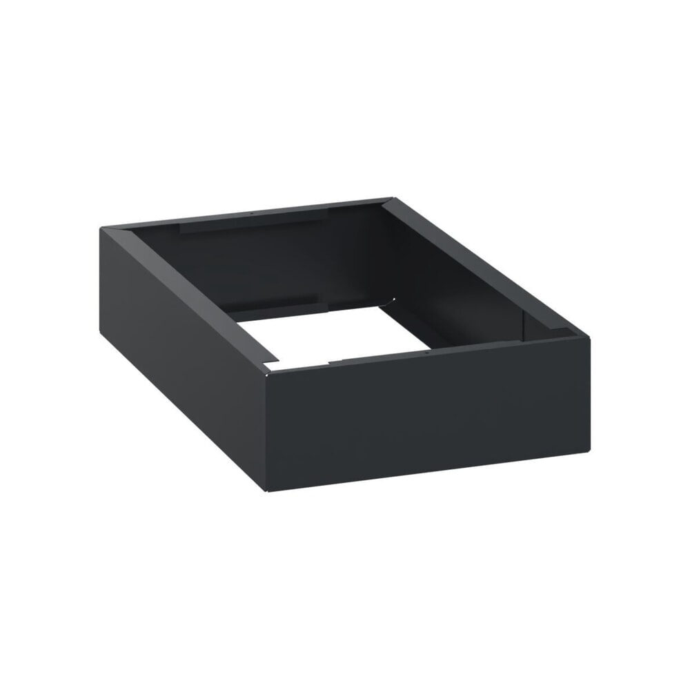 Produktabbildung Nr. 1: C+P Stahl-Sockel, HxBxT 100 x 300 x 500 mm, schwarzgrau