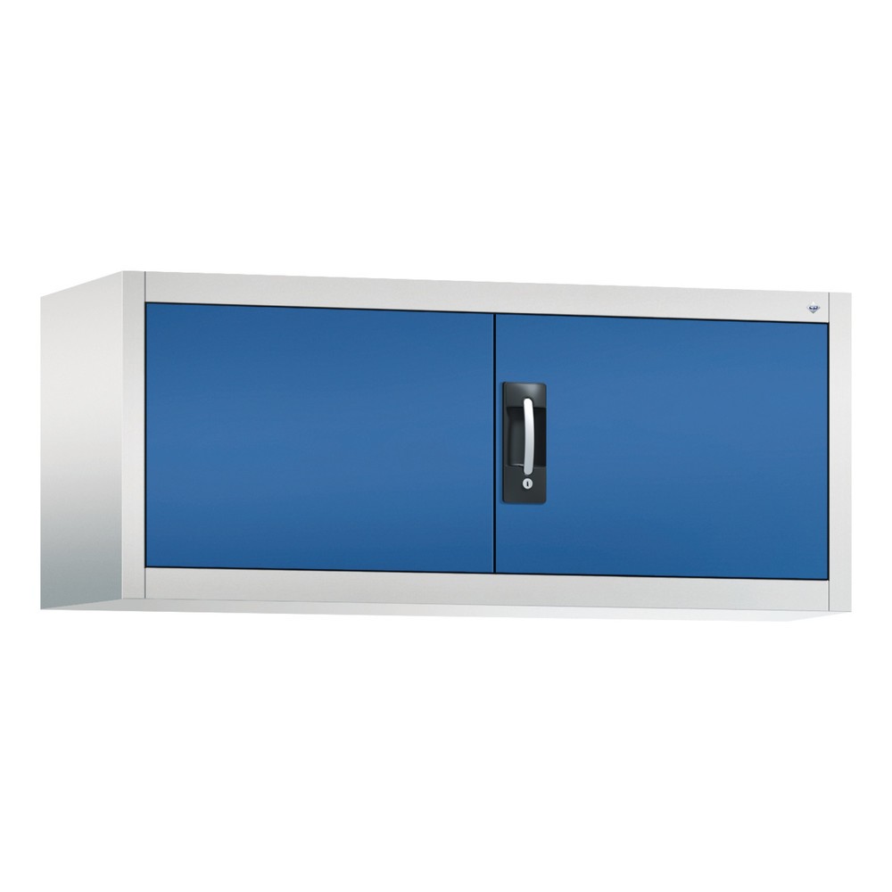 Produktabbildung Nr. 1: C+P Beistellschrank, HxBxT 500 x 1.200 x 400 mm, lichtgrau, enzianblau