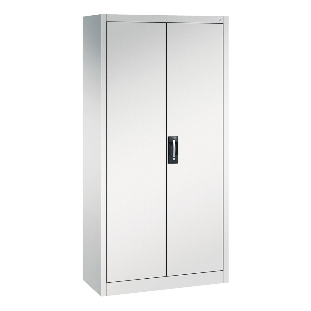 Produktabbildung: C+P Flügeltürenschrank, 5 OH, HxBxT 1.950 x 930 x 400 mm, lichtgrau, lichtgrau