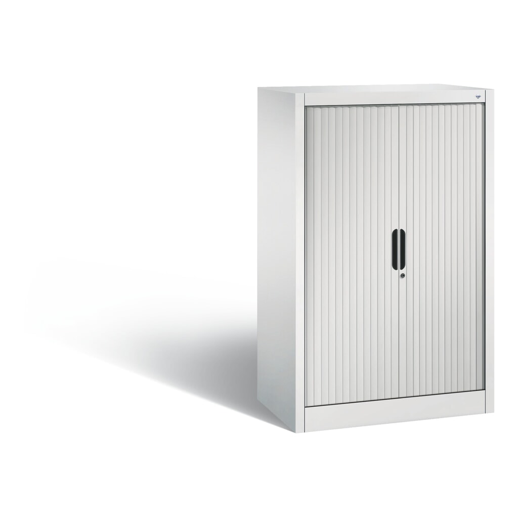 C+P Rollladenschrank, 3 OH, Breite 800 mm, lichtgrau Produktabbildung: C+P Rollladenschrank, 3 OH, Breite 800 mm, lichtgrau