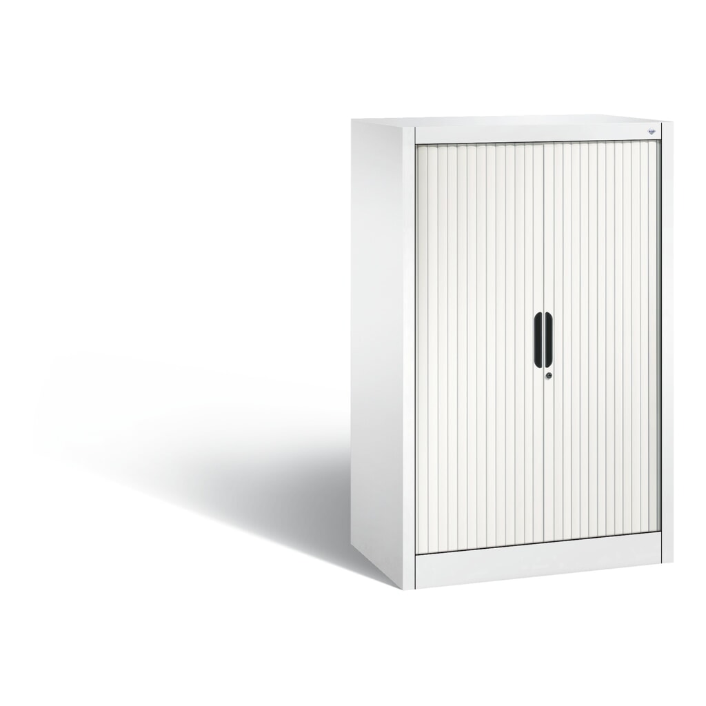 C+P Rollladenschrank, 3 OH, Breite 800 mm, reinweiß Produktabbildung: C+P Rollladenschrank, 3 OH, Breite 800 mm, reinweiß