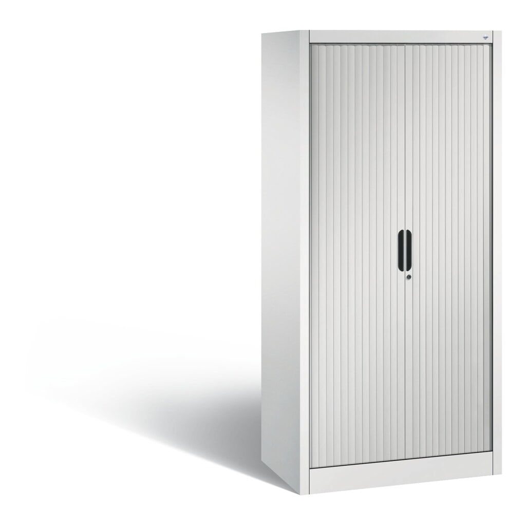 Produktabbildung: C+P Rollladenschrank, 4 OH, Breite 800 mm, lichtgrau