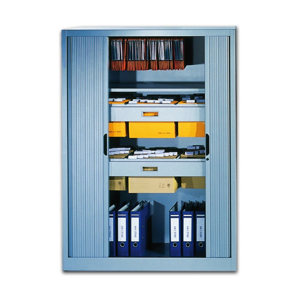 Produktabbildung: C+P Rollladenschrank, 3 OH, Breite 1.000 mm, schwarzgrau