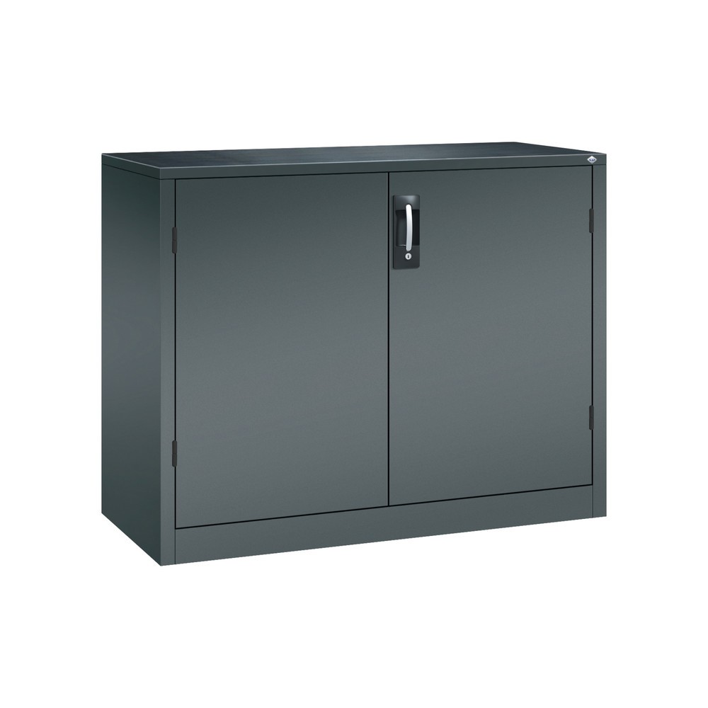Produktabbildung: C+P Schwerlastschrank mit 1 Fachboden, HxBxT 1.000 x 1.200 x 500 mm, anthrazitgrau, anthrazitgrau