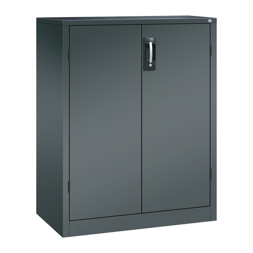 Produktabbildung Nr. 1: C+P Schwerlastschrank mit 2 Fachböden, HxBxT 1.200 x 930 x 500 mm, anthrazitgrau, anthrazitgrau