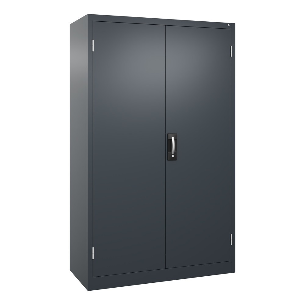 Produktabbildung Nr. 1: C+P Schwerlastschrank mit 4 Fachböden, HxBxT 1.950 x 1.200 x 500 mm, anthrazitgrau, anthrazitgrau