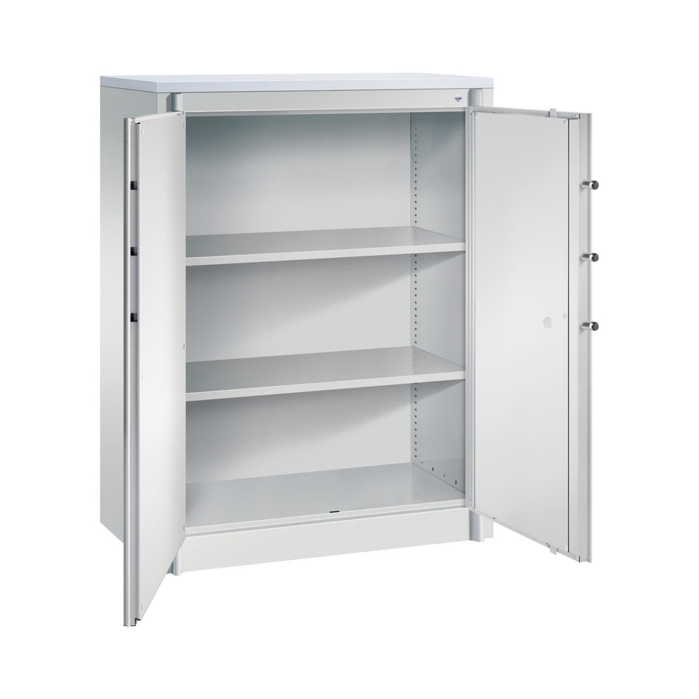 Produktabbildung Nr. 2: C+P Sicherheits-Flügeltürschrank , 3 OH, HxBxT 1.226 x 930 x 500 mm, lichtgrau, lichtgrau, lichtgrau