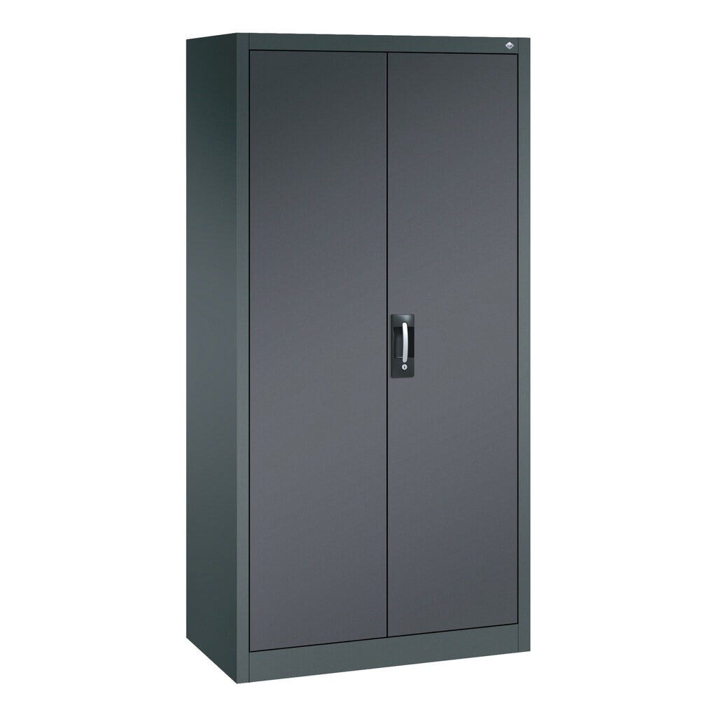C+P Werkzeugschrank, Schubladen 4x174 mm, 6 Böden, Breite 930 mm, anthrazitgrau, schwarzgrau Produktabbildung: C+P Werkzeugschrank, Schubladen 4x174 mm, 6 Böden, Breite 930 mm, anthrazitgrau, schwarzgrau