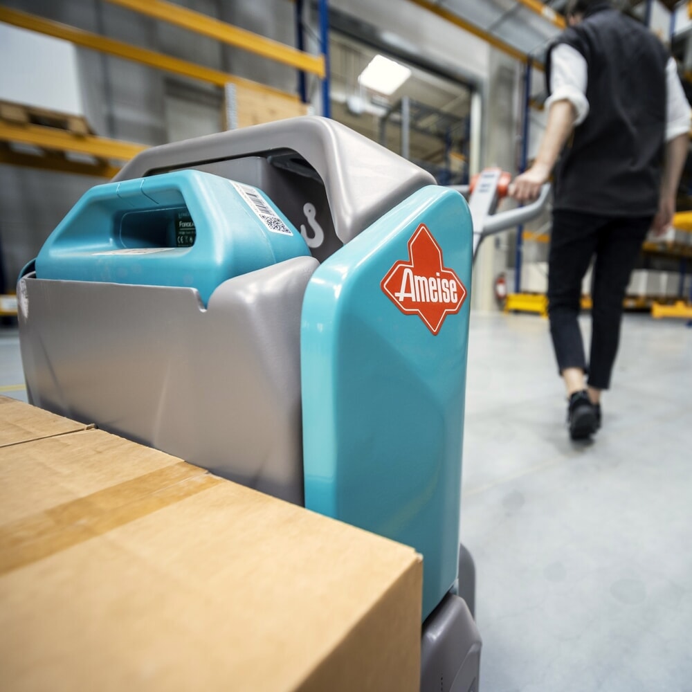 Produktabbildung Nr. 6: Elektro-Hubwagen Ameise® PTE 1.5, Tragfähigkeit 1.500 kg, Gabellänge 1.000 mm
