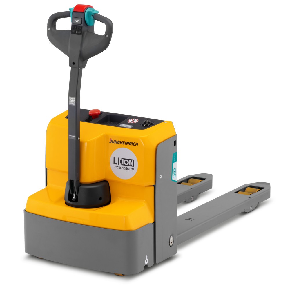 Produktabbildung: B-Ware Jungheinrich Elektro-Hubwagen EJE M15, GL 1.150 mm, TK 1.500 kg, Lithium-Ionen