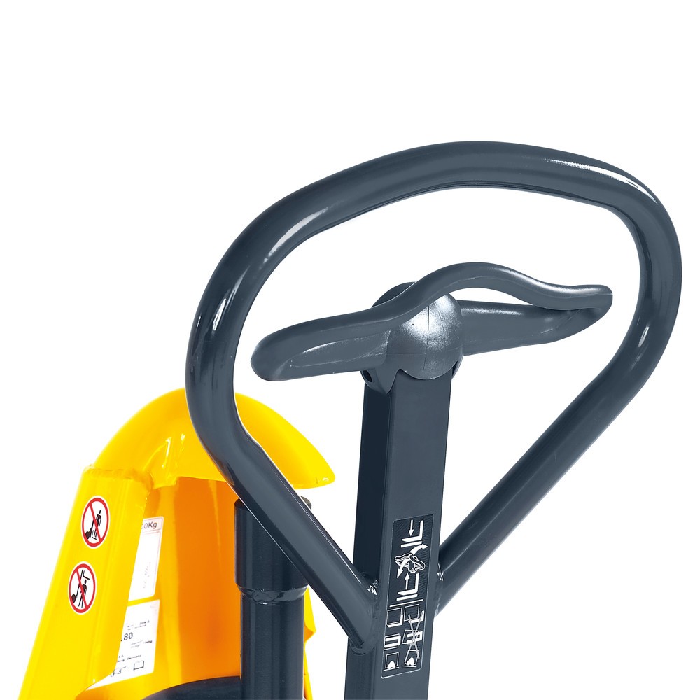 Produktabbildung Nr. 2: C-Ware Jungheinrich Scheren-Hubwagen AMX 10e, Tragkraft 1.000 kg, Vollgummi/Nylon