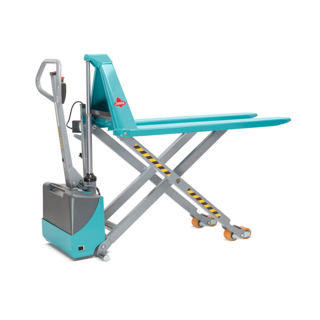 C-Ware Scheren-Hubwagen Ameise® - elektrohydraulisch, TK 1.500 kg, GL 1.200 mm, Polyurethan Produktabbildung Nr. 5: C-Ware Scheren-Hubwagen Ameise® - elektrohydraulisch, TK 1.500 kg, GL 1.200 mm, Polyurethan