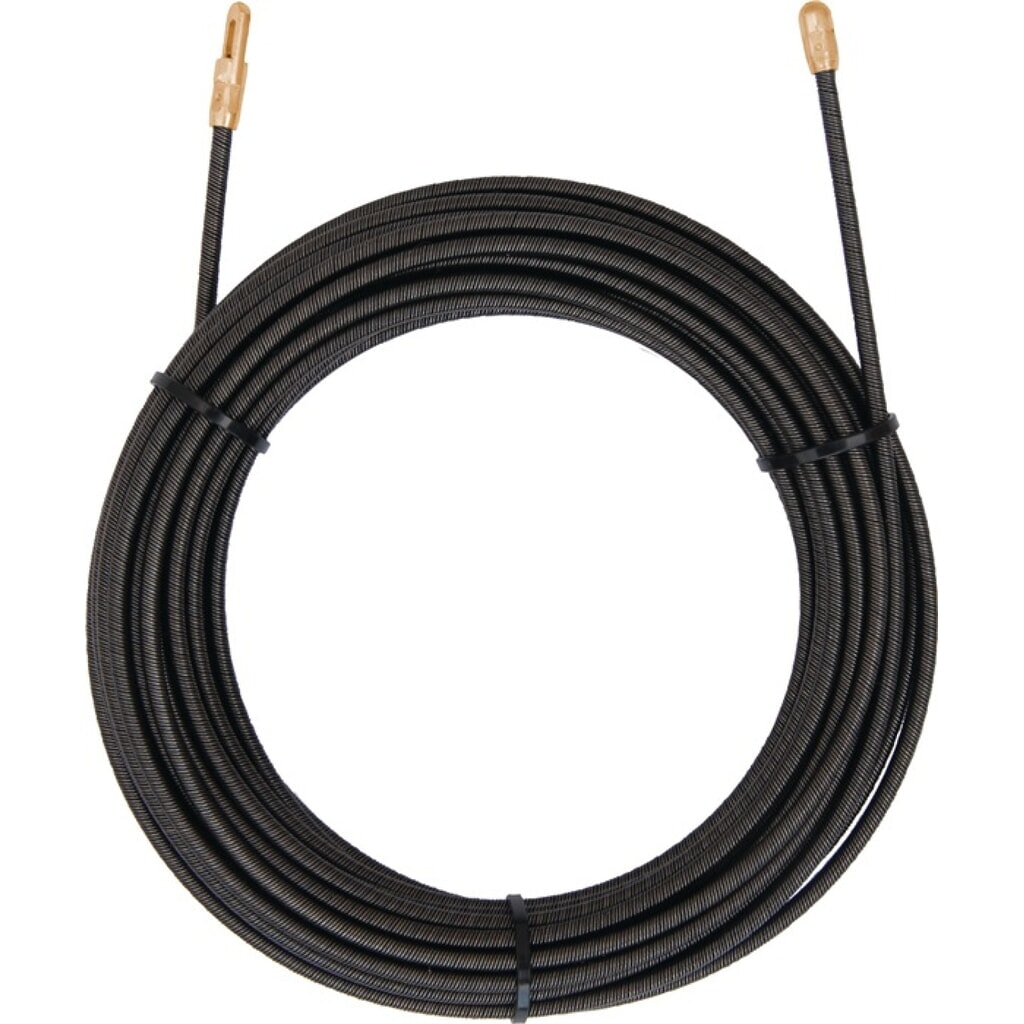 CABERE Einziehspirale Quadroflex Gesamt-L.20m D.4mm m.Öse u.Suchkopf Stahldraht Produktabbildung: CABERE Einziehspirale Quadroflex Gesamt-L.20m D.4mm m.Öse u.Suchkopf Stahldraht
