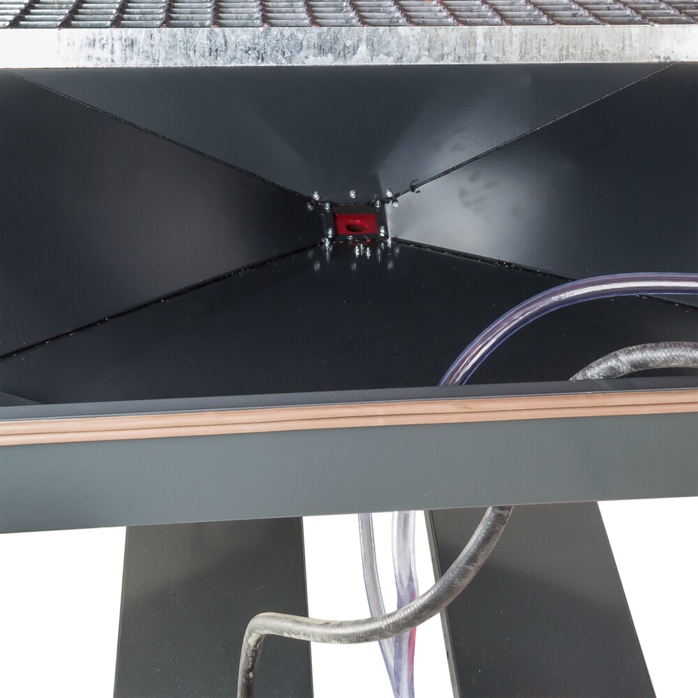 N° de l'image du produit 5 : Cabine de sablage SK1200, HxlxP 1 888 x 1 560 x 1 380 mm