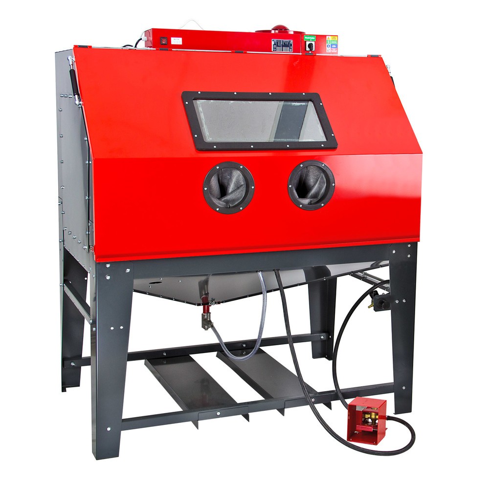 Illustration du produit: Cabine de sablage SK1200, HxlxP 1 888 x 1 560 x 1 380 mm