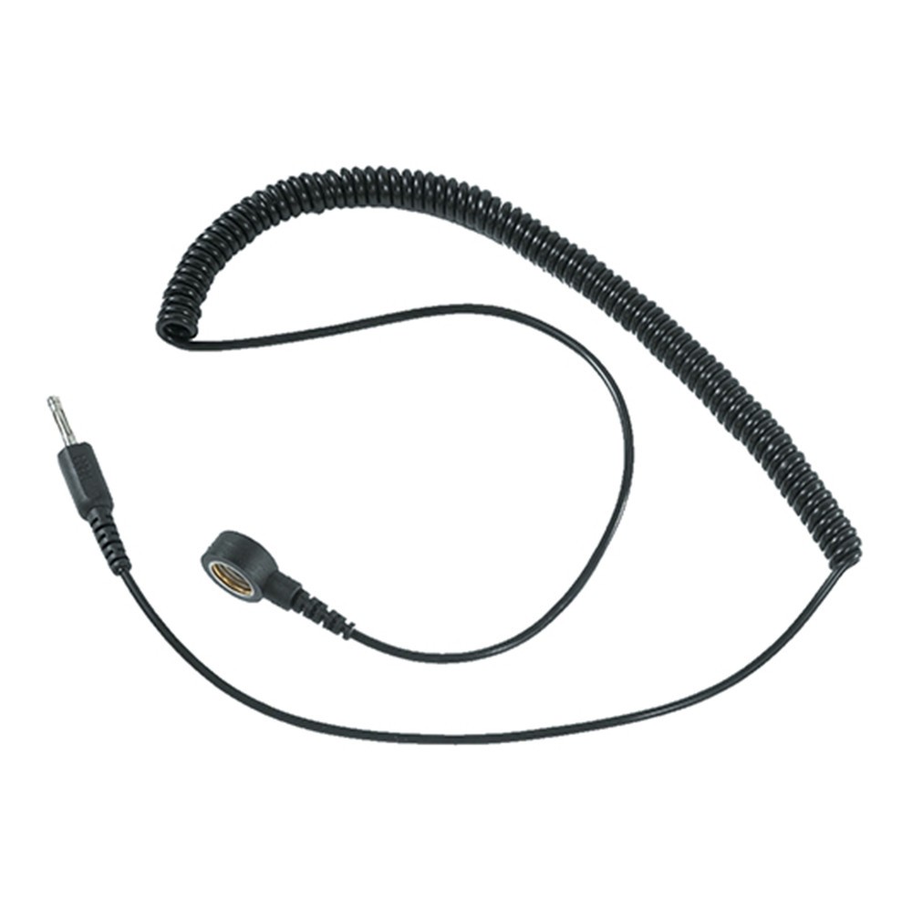 Illustration du produit: Câble spiralé ESD pour tapis de poste de travail NoTrax Anti-Stat POP™/High Tech POP™