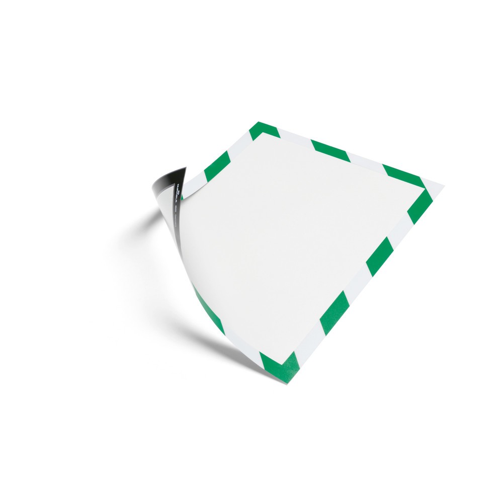 Illustration du produit: Cadre magnétique DURABLE DURAFRAME® Security, DIN A4, vert / blanc