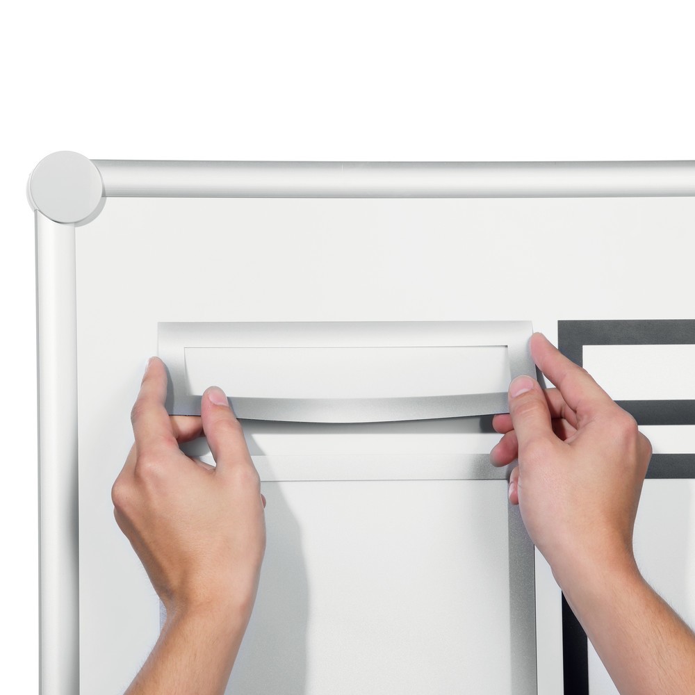 N° de l'image du produit 2 : Cadre magnétique DURABLE DURAFRAME® Top, DIN A4, noir
