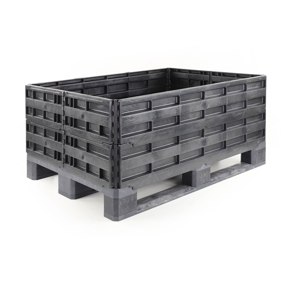 N° de l'image du produit 2 : Cadre rehausseur de palette en plastique, 1 200x800x200 mm
