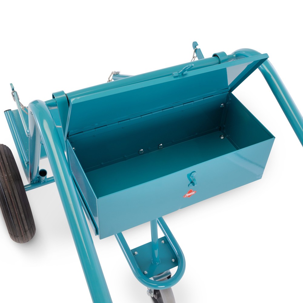 N° de l'image du produit 7 : Caisse à outils pour diable pour bouteilles en acier Ameise® 2 bouteilles, vide, couvercle verrouillable, HxlxP 155 x 460 x 210 mm