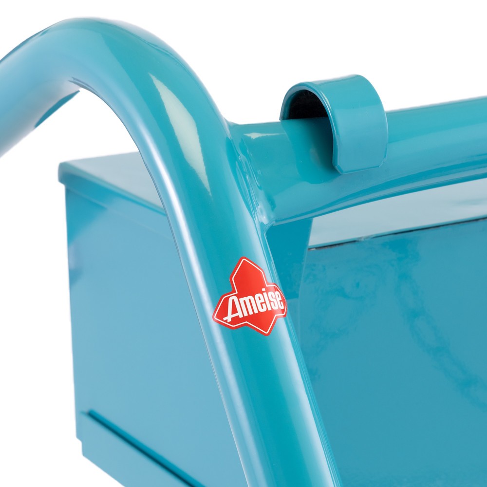N° de l'image du produit 10 : Caisse à outils pour diable pour bouteilles en acier Ameise® 2 bouteilles, vide, couvercle verrouillable, HxlxP 155 x 460 x 210 mm