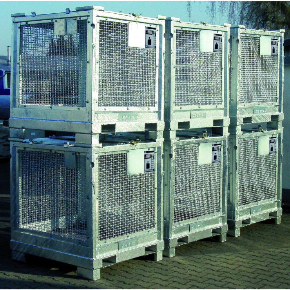 N° de l'image du produit 3 : Caisse de transport pour aérosols STB 1000, avec cuve de rétention